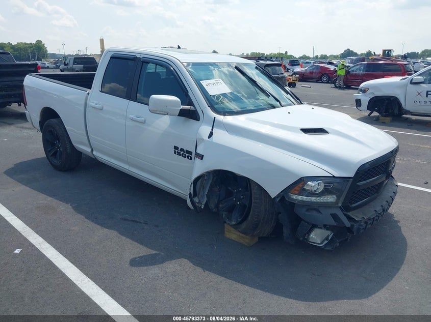 2017 RAM 1500 NIGHT  4X4 6'4 BOX | 1C6RR7HT6HS617320 | UPCARS