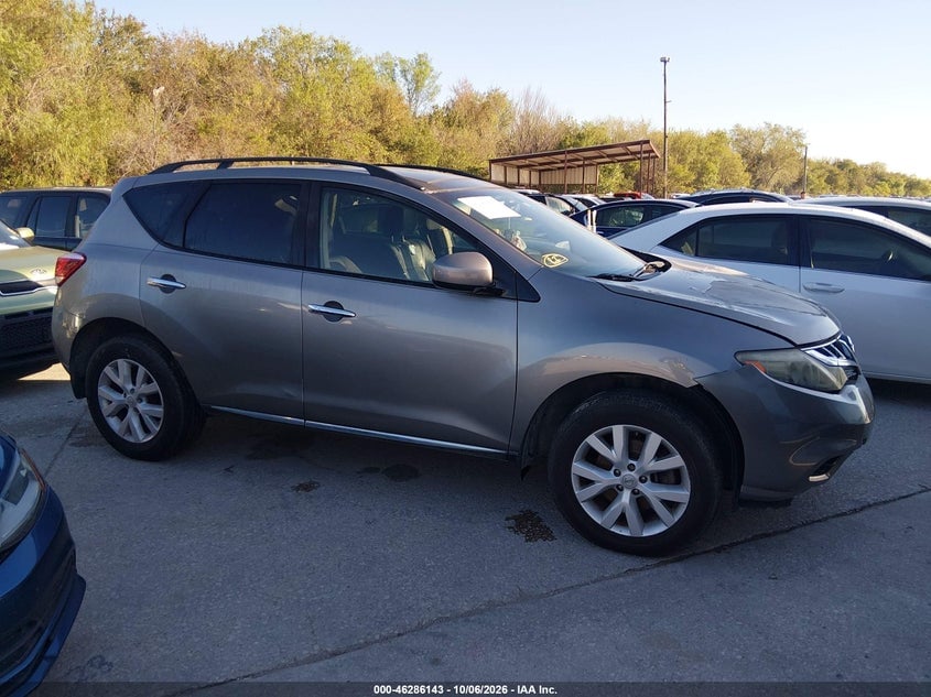 2012 NISSAN MURANO SL | JN8AZ1MU0CW112493 | UPCARS