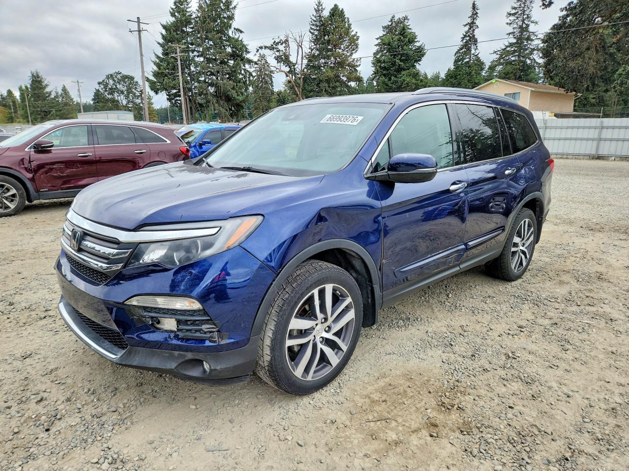 2017 HONDA PILO TOURING | 5FNYF6H92HB069258 | UPCARS
