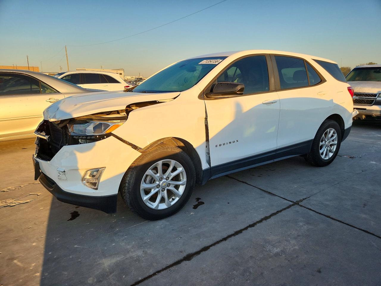 2020 CHEVROLET EQUINOX LS | 2GNAXHEVXL6166127 | UPCARS