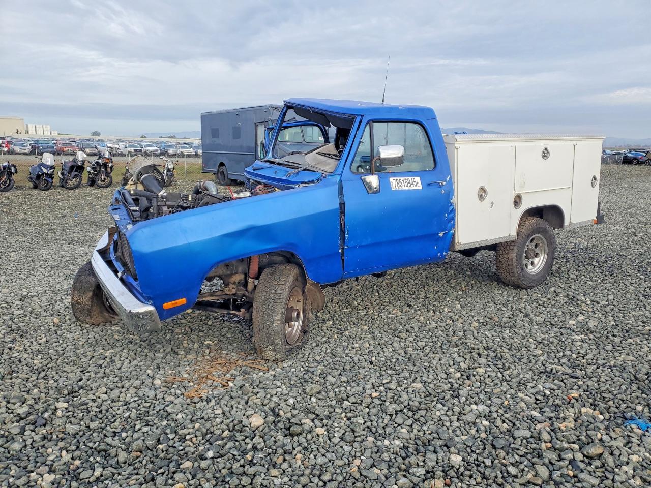 1991 DODGE W SERIES W200 | 1B7KM2687MS270195 | UPCARS