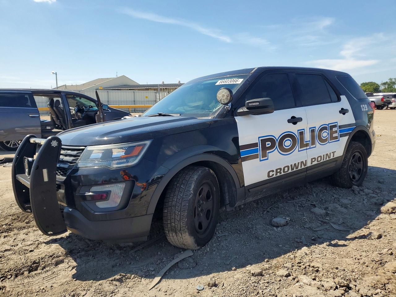 2017 FORD EXPLORER POLICE INTERCEPTOR | 1FM5K8AR3HGA35965 | UPCARS
