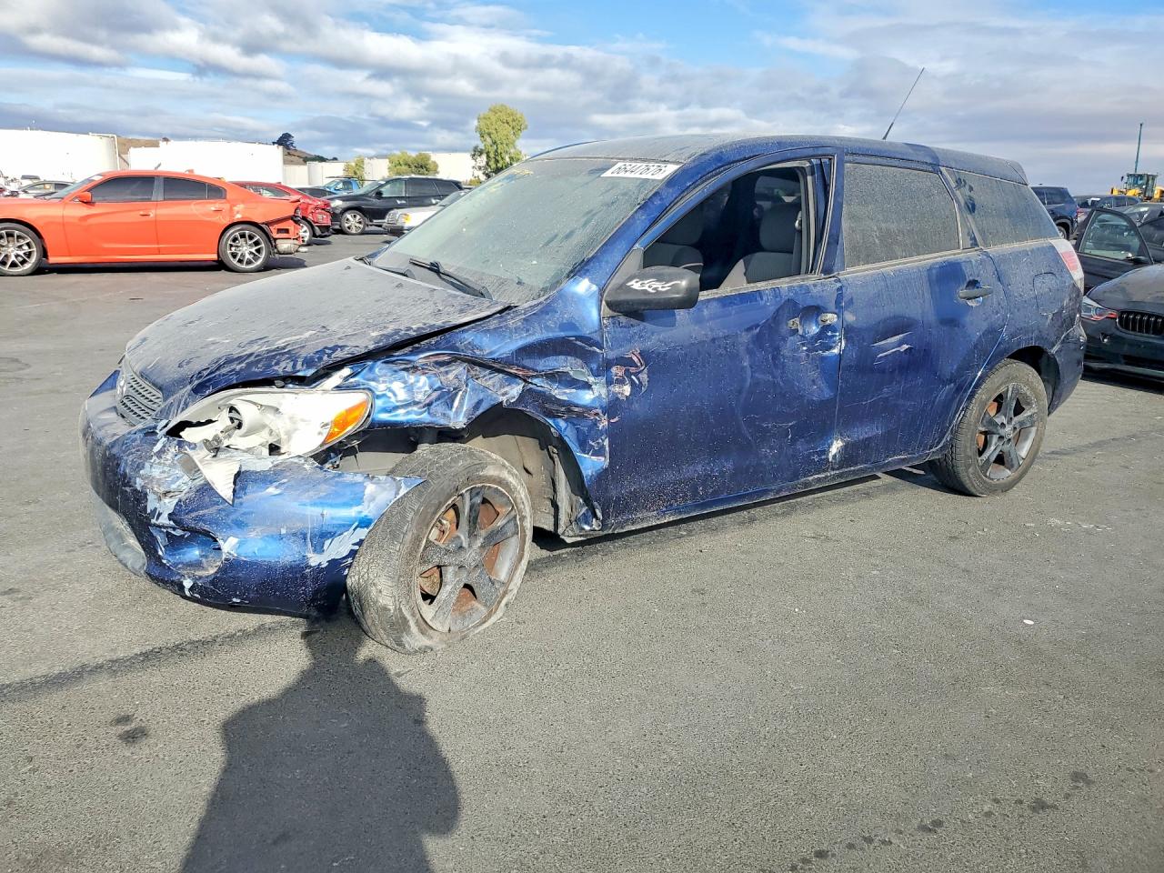 2008 TOYOTA MATRIX BASE | 2T1KR32E38C707393 | UPCARS
