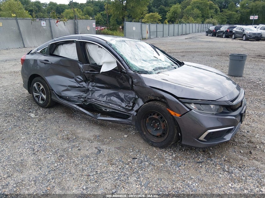2019 HONDA CIVIC LX | 2HGFC2F65KH590303 | UPCARS