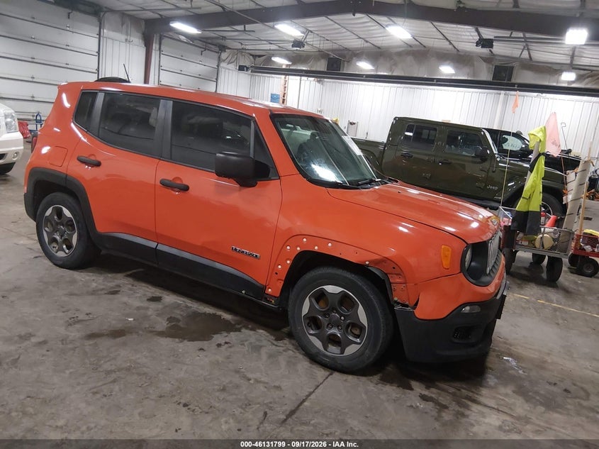 2015 JEEP RENEGADE SPORT | ZACCJAAT6FPC25616 | UPCARS