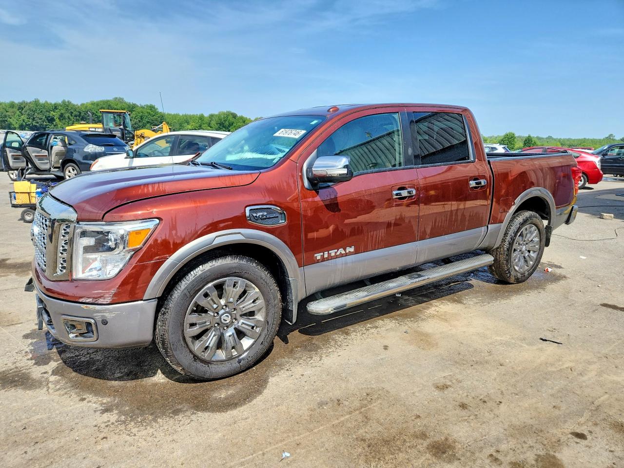 2017 NISSAN TITAN PLATINUM RESERVE | 1N6AA1E60HN520893 | UPCARS