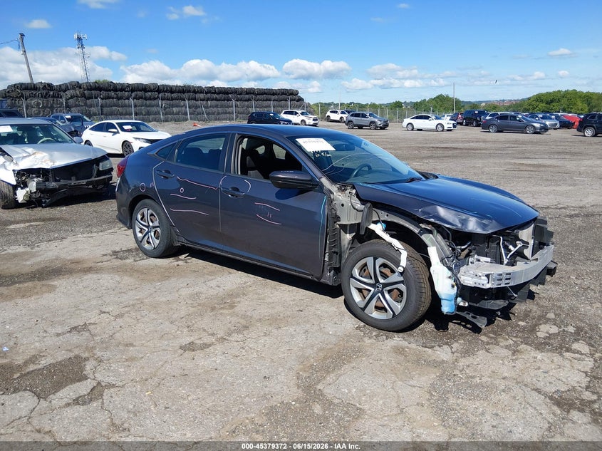2017 HONDA CIVIC LX | 19XFC2F52HE220498 | UPCARS