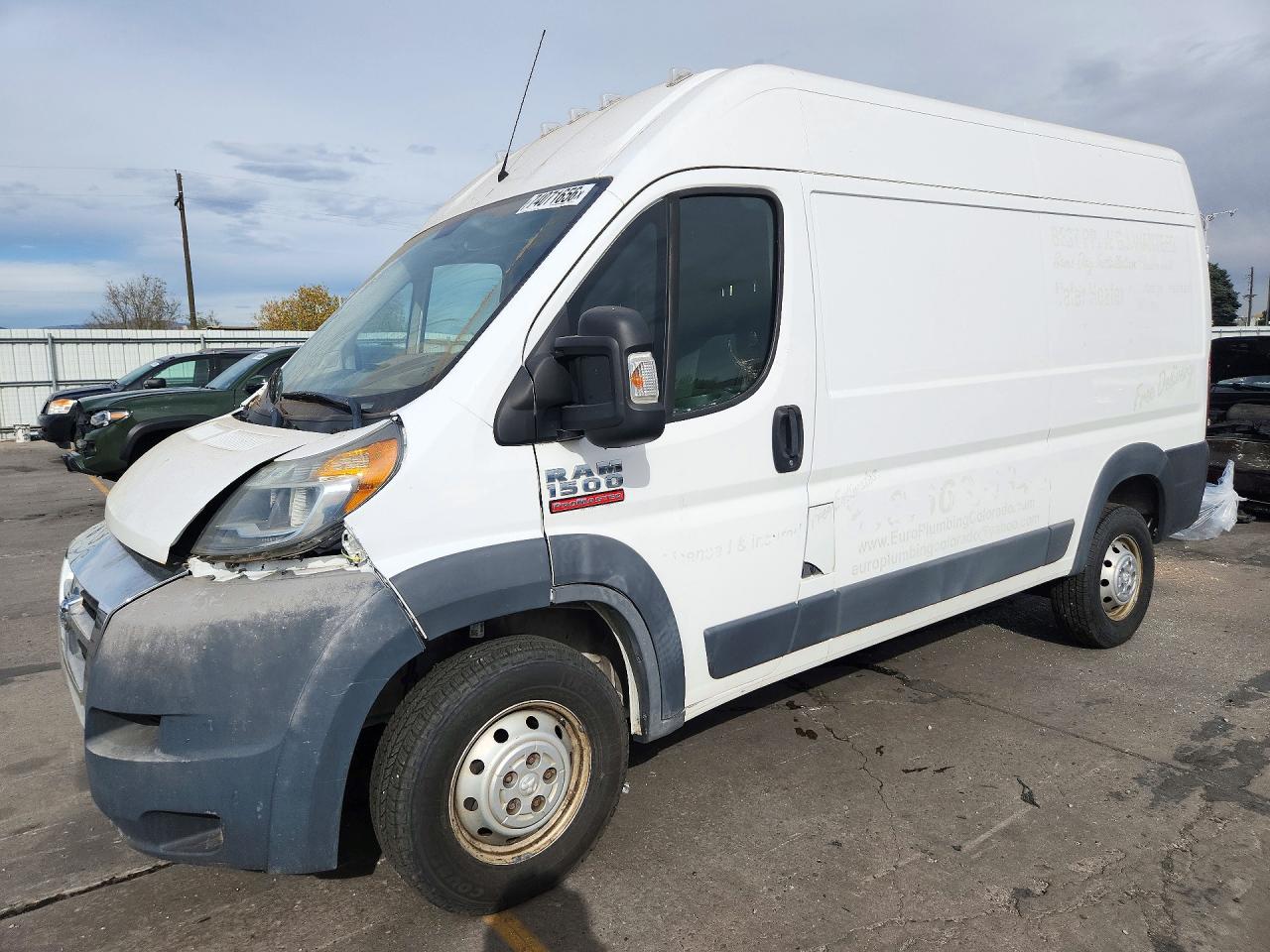 2017 RAM PROMASTER DELIVERY VAN | 3C6TRVBG4HE506175 | UPCARS