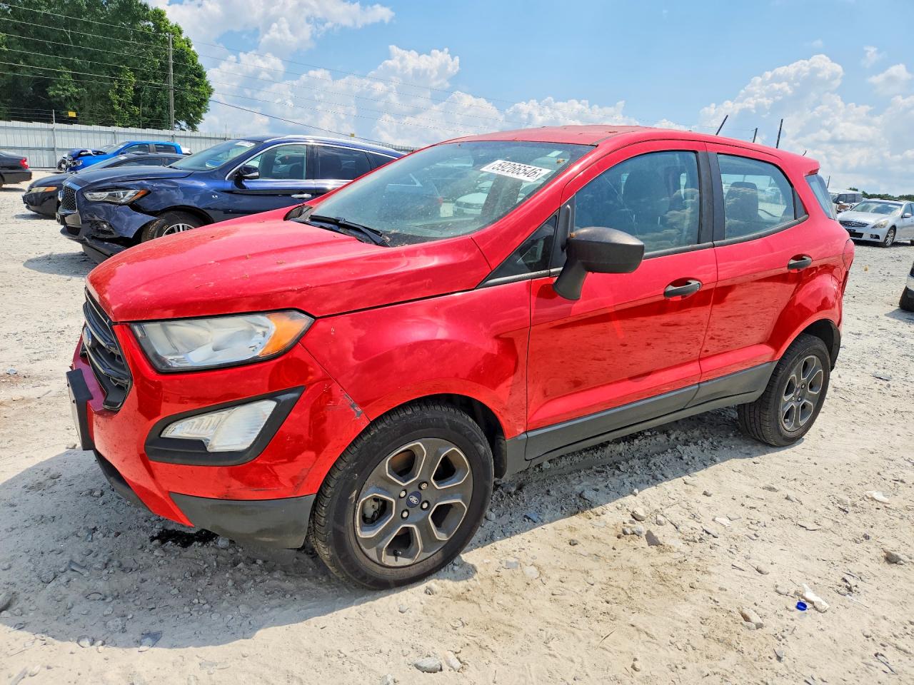 2020 FORD ECOSPORT S | MAJ3S2FE7LC312024 | UPCARS