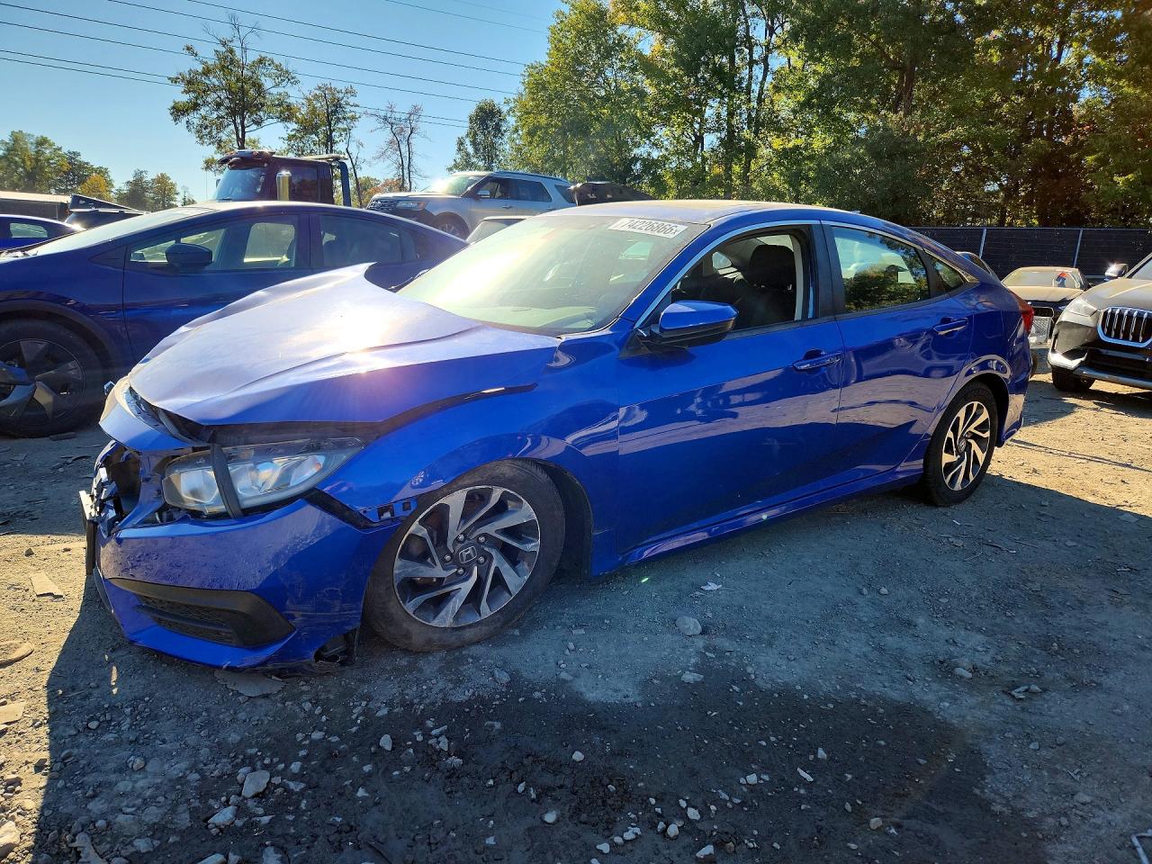 2018 HONDA CIVIC EX | 2HGFC2F75JH560886 | UPCARS