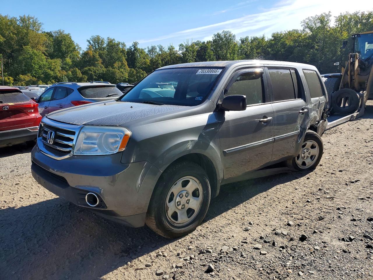 2012 HONDA PILOT LX | 5FNYF4H21CB021864 | UPCARS