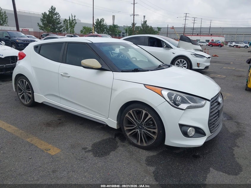 2017 HYUNDAI VELOSTER TURBO | KMHTC6AE3HU309883 | UPCARS