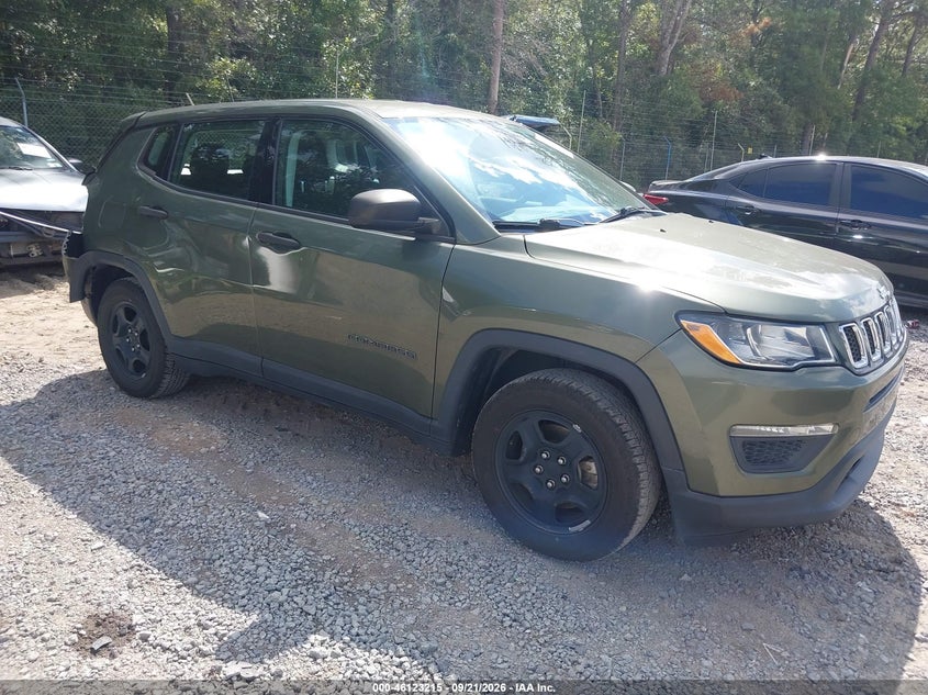 2021 JEEP COMPAS SPORT FWD | 3C4NJCAB1MT523038 | UPCARS