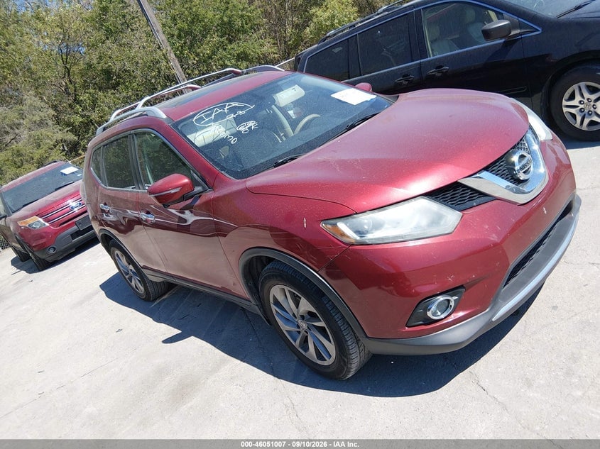 2014 NISSAN ROGUE SL | 5N1AT2MT2EC790530 | UPCARS