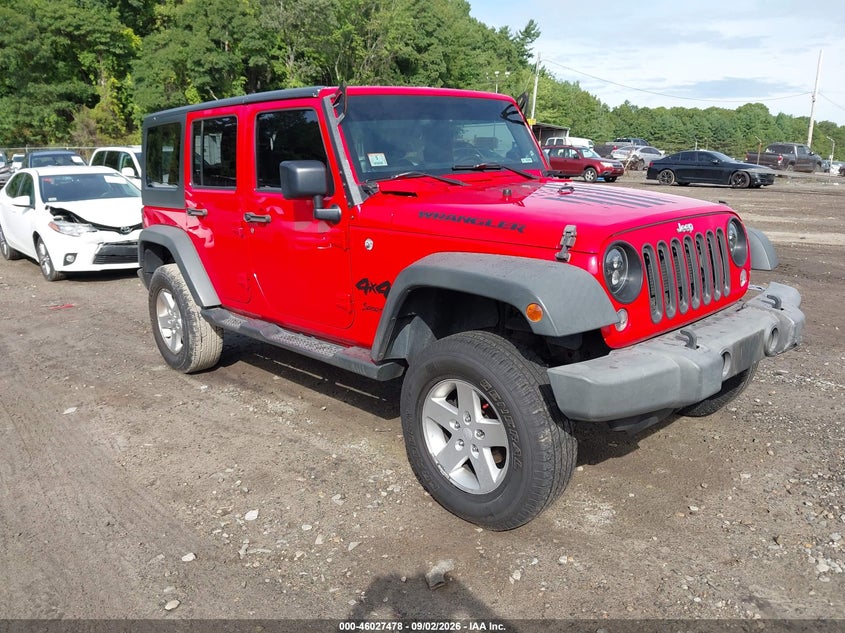2014 JEEP WRANGLER UNLIMITED SPORT | 1C4HJWDG6EL320827 | UPCARS