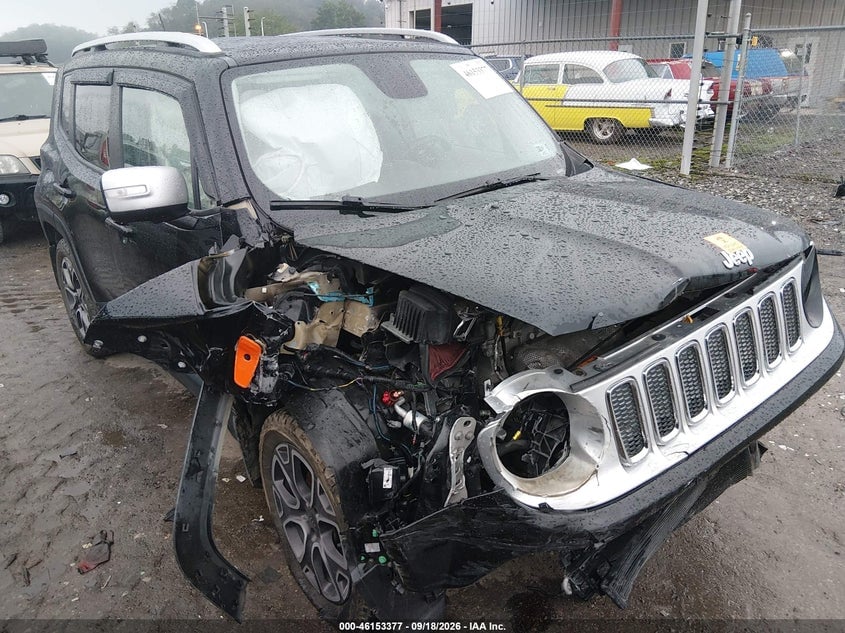 2015 JEEP RENEGADE LIMITED | ZACCJBDT1FPB86550 | UPCARS