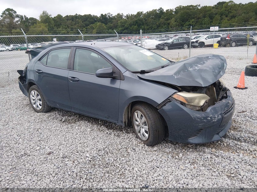 2016 TOYOTA COROLLA LE | 5YFBURHE1GP489686 | UPCARS