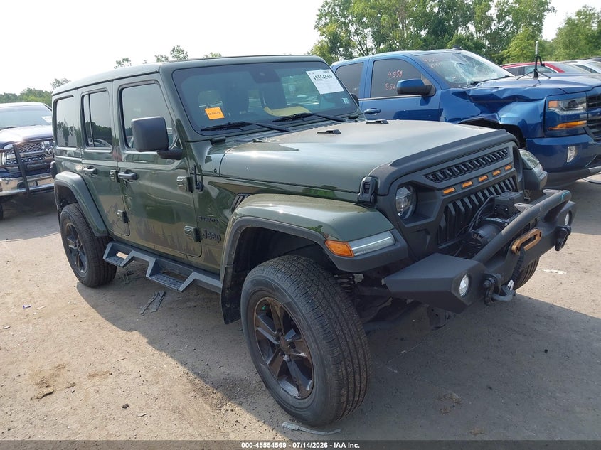 2021 JEEP WRANGLER UNLIMITED SAHARA | 1C4HJXEGXMW622459 | UPCARS