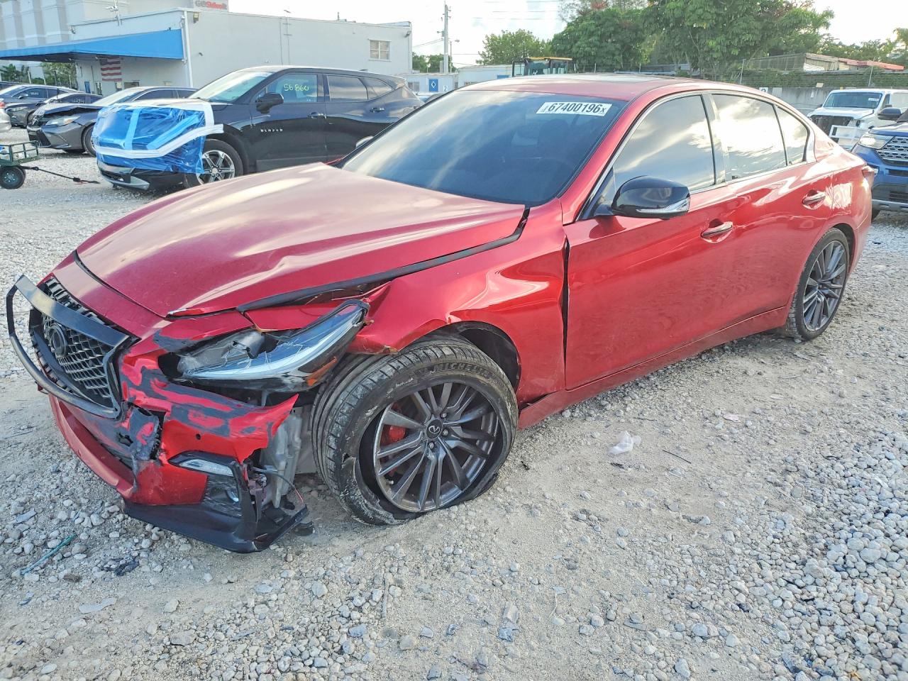 2023 INFINITI Q50 RED SPORT 400 | JN1FV7DPXPM570363 | UPCARS