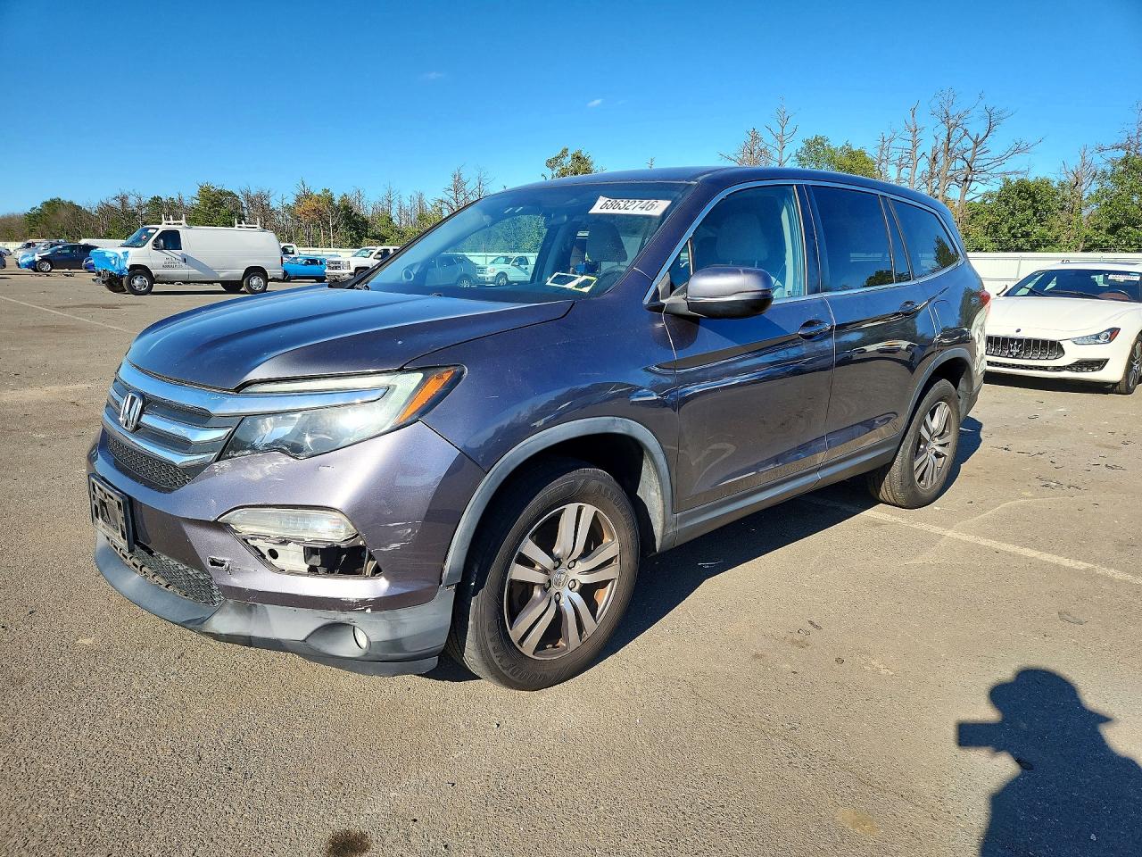2017 HONDA PILOT EX | 5FNYF6H3XHB036200 | UPCARS