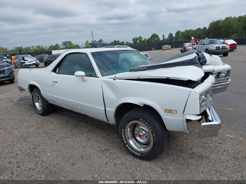 1984 CHEVROLET EL CAMINO | 1GCCW80H4ER175466 | UPCARS