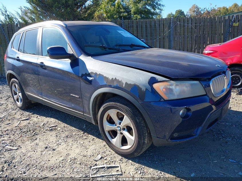 2011 BMW X3 XDRIVE28I | 5UXWX5C52BL706378 | UPCARS