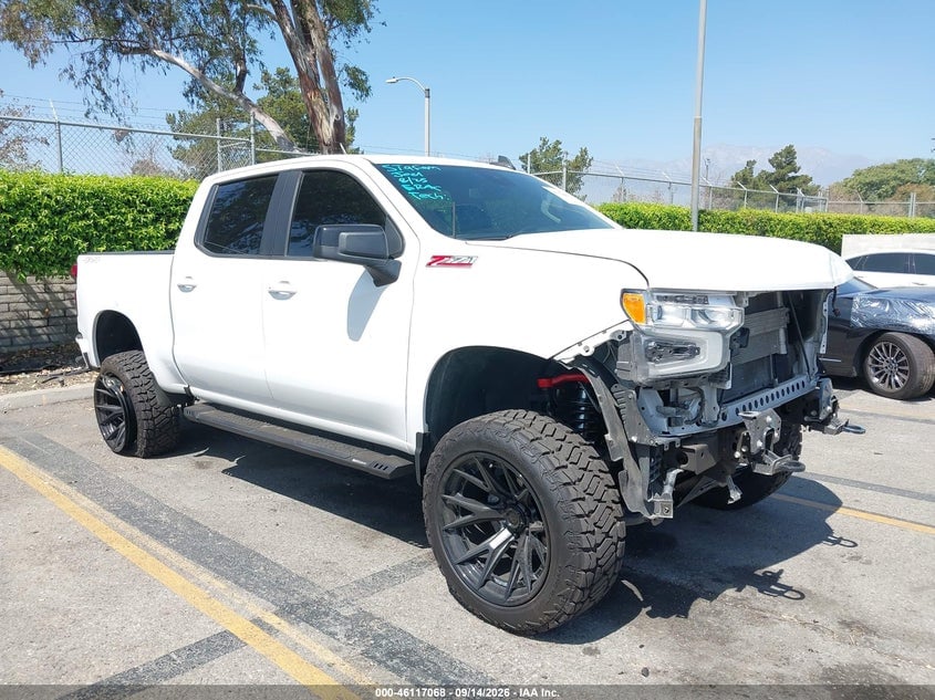 2022 CHEVROLET SILVERADO 1500 4WD  SHORT BED RST | 3GCUDEEDXNG615155 | UPCARS