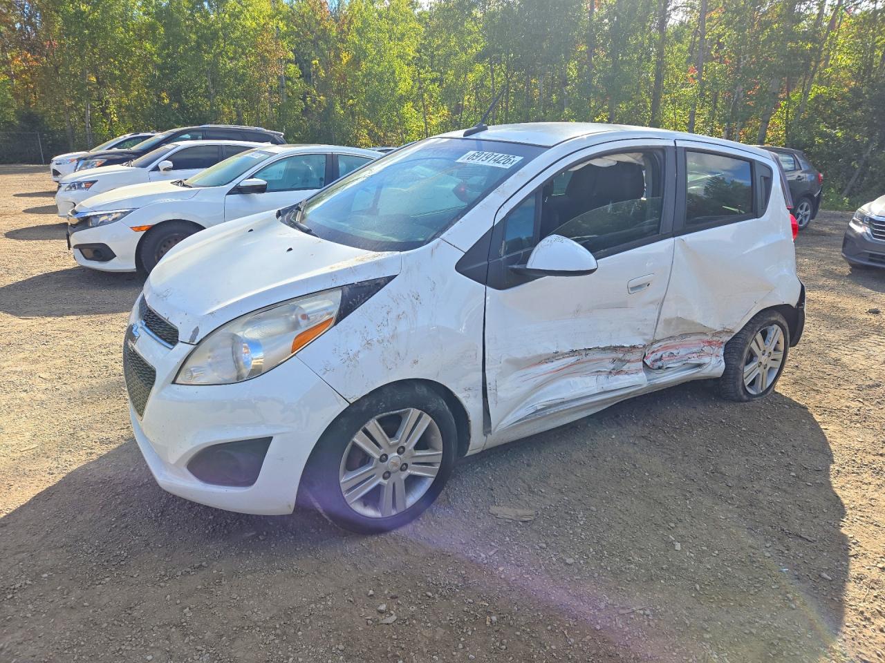 2013 CHEVROLET SPARK LS | KL8CA6S95DC520846 | UPCARS