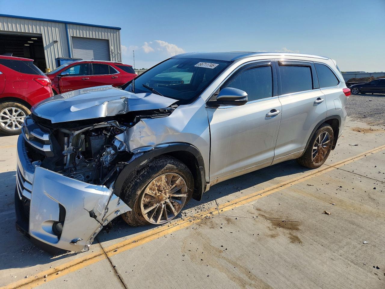 2018 TOYOTA HIGHLANDER XLE | 5TDJZRFH7JS550029 | UPCARS
