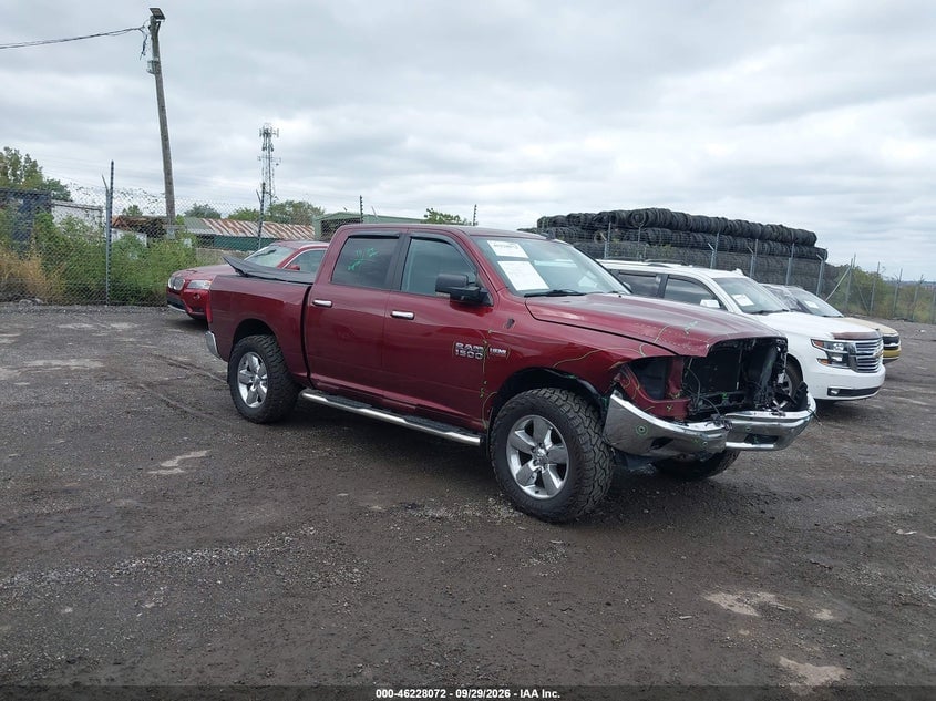 2017 RAM 1500 BIG HORN  4X4 5'7 BOX | 3C6RR7LT5HG544858 | UPCARS