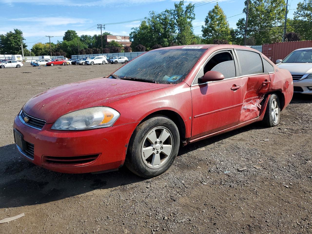 2008 CHEVROLET IMPALA LT | 2G1WT58N581336881 | UPCARS