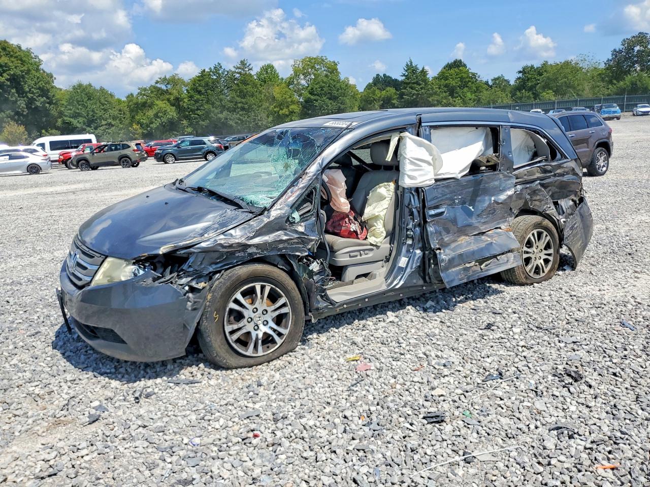 2013 HONDA ODYSSEY EXL | 5FNRL5H63DB018259 | UPCARS