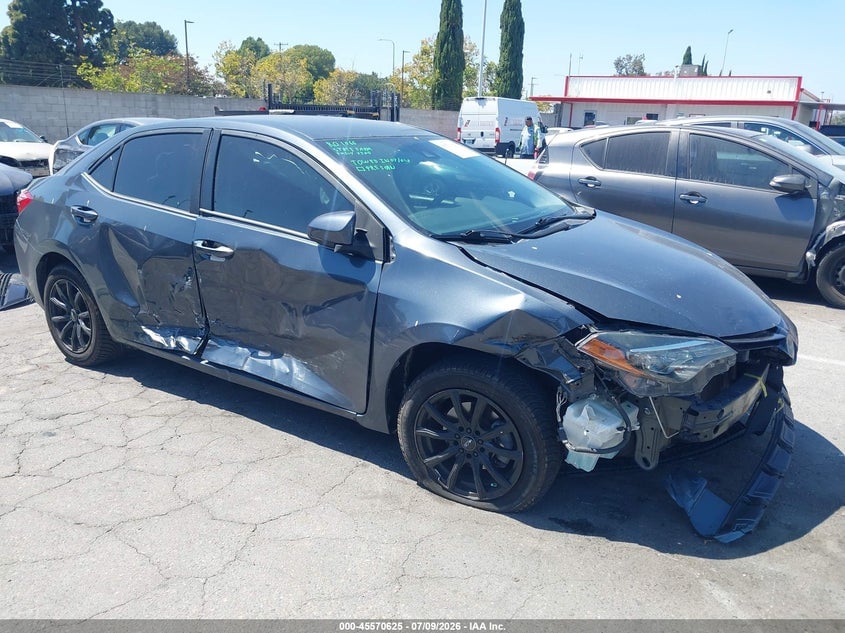 2018 TOYOTA COROLLA LE | 5YFBURHE2JP855517 | UPCARS