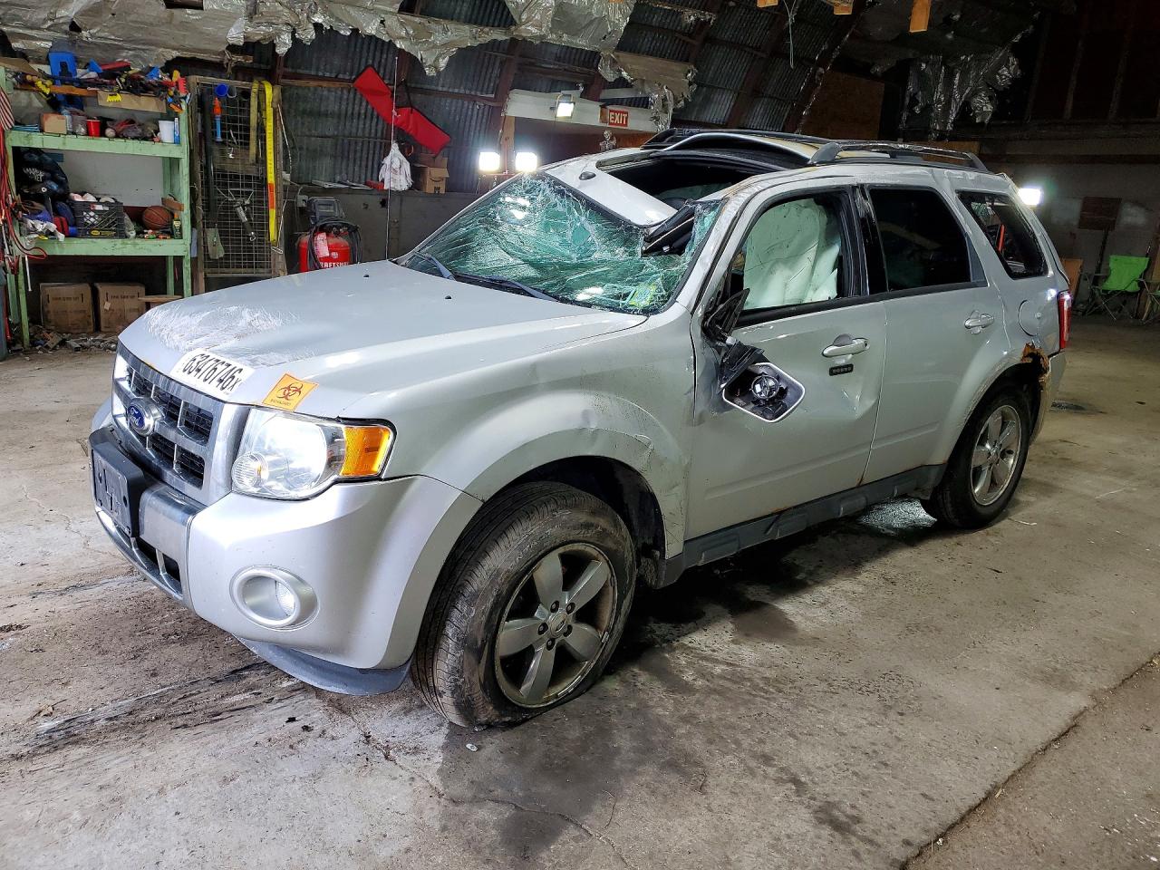 2012 FORD ESCAPE LIMITED | 1FMCU9E72CKC74204 | UPCARS