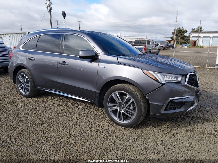 2017 ACURA MDX SPORT HYBRID ADVANCE PACKAGE | 5FRYD7H76HB001974 | UPCARS