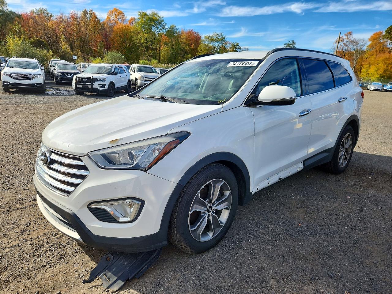 2014 HYUNDAI SANTA FE GLS | KM8SN4HF7EU067328 | UPCARS