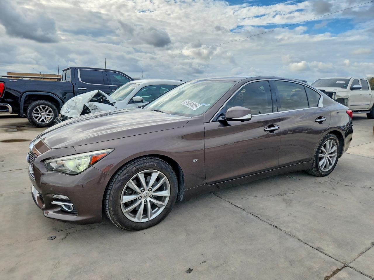 2014 INFINITI Q50 PREMIUM | JN1BV7AR4EM702115 | UPCARS