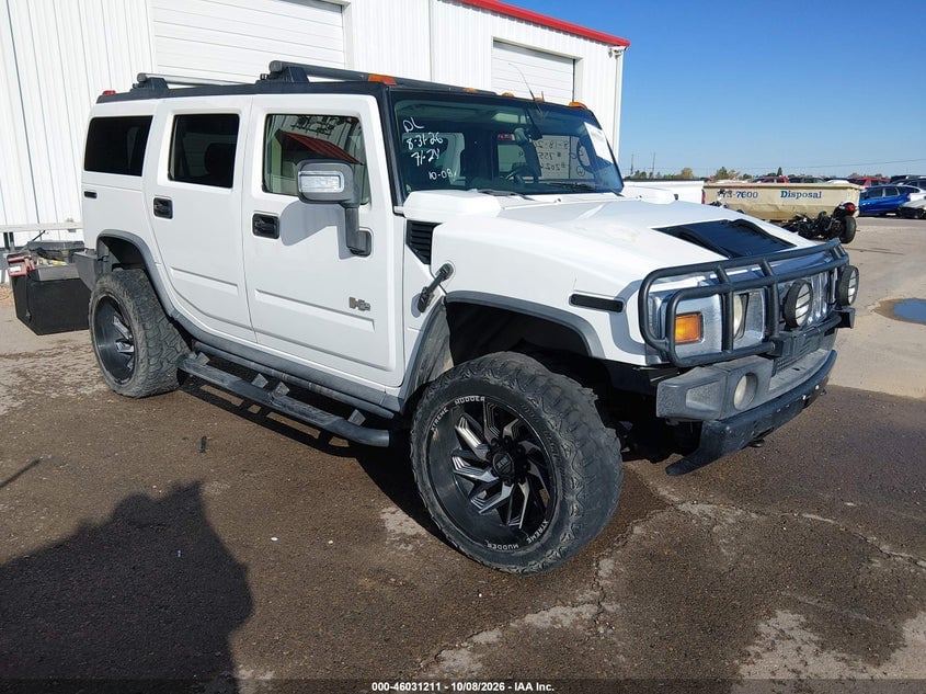 2003 HUMMER H2 | 5GRGN23U83H117453 | UPCARS