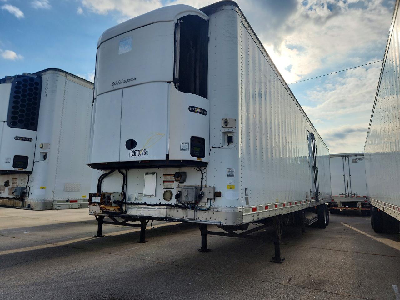 2015 GREAT DANE TRAILERS REEFER GREAT DANE ECM-1113-11148 REFRIGERATED VAN TRAILER | 1GRAA9623FE701969 | UPCARS
