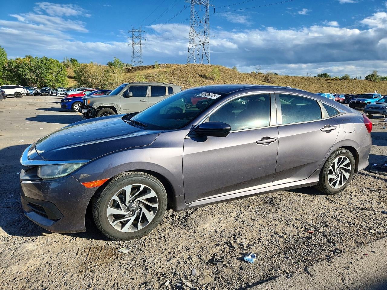 2017 HONDA CIVIC EX | 19XFC2F79HE042641 | UPCARS