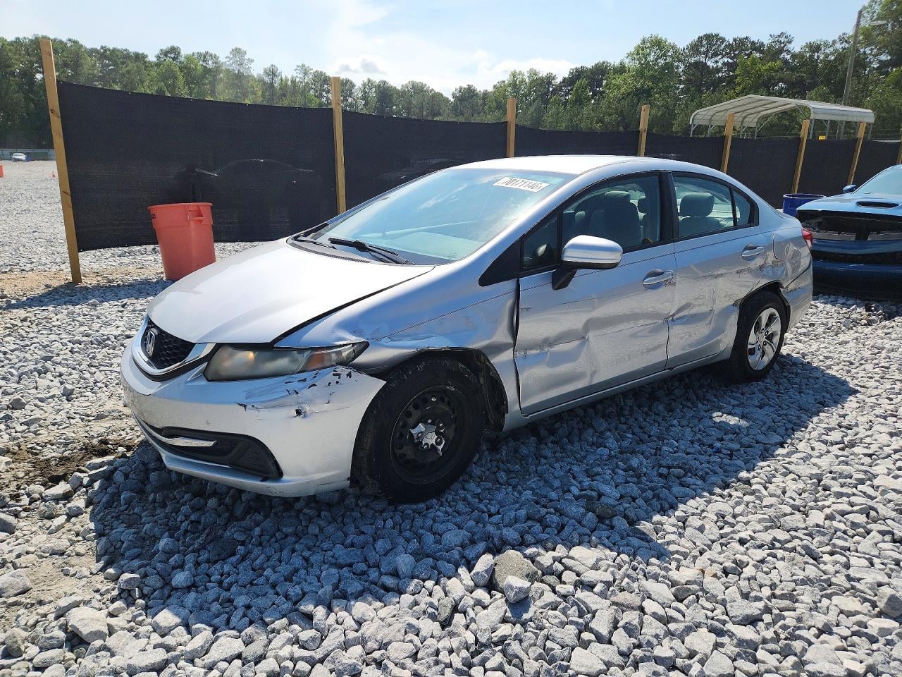 2015 HONDA CIVIC LX | 19XFB2F5XFE088459 | UPCARS