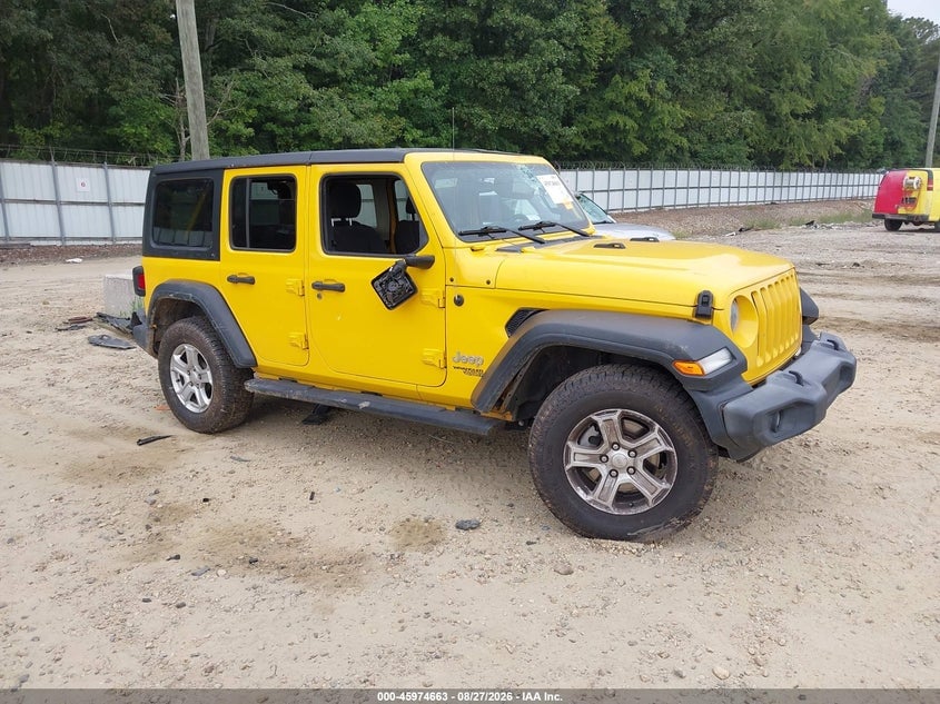 2019 JEEP WRANGLER UNLIMITED SPORT S 4X4 | 1C4HJXDG5KW648529 | UPCARS