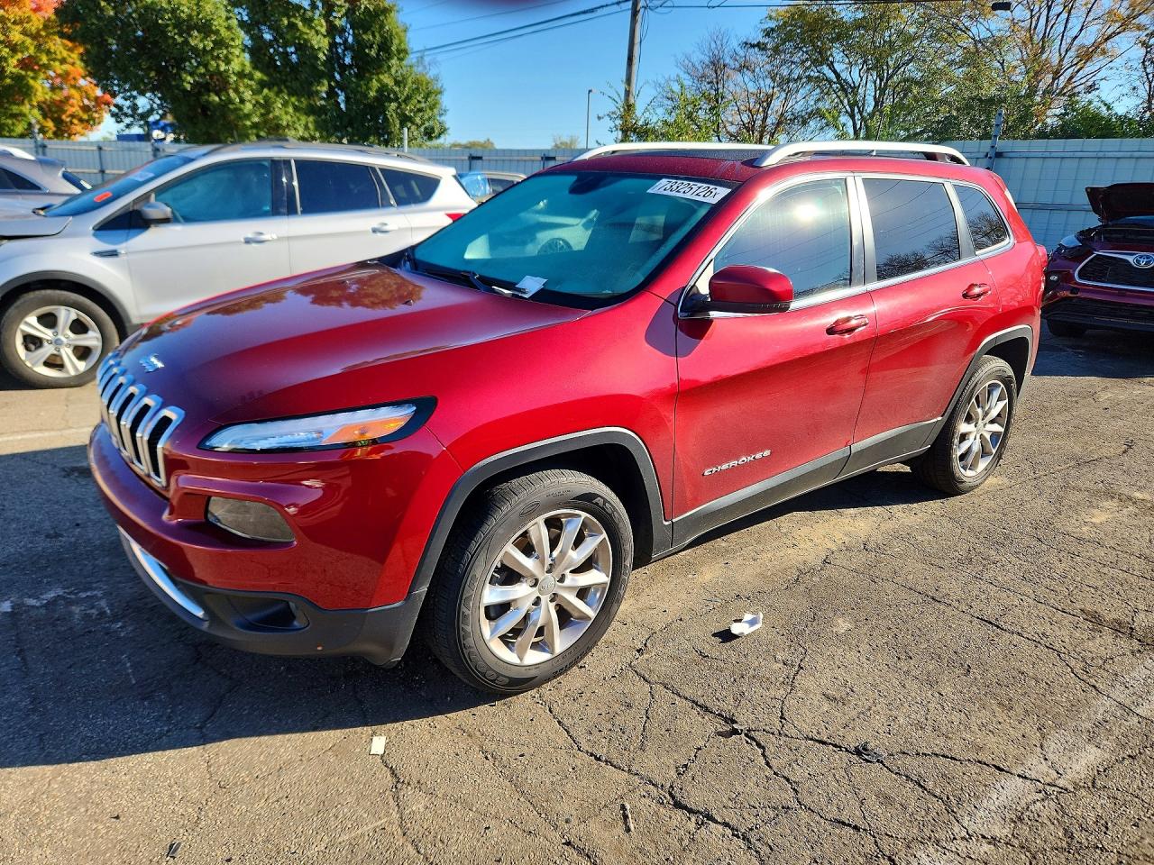 2016 JEEP CHEROKEE LIMITED | 1C4PJMDS9GW228763 | UPCARS
