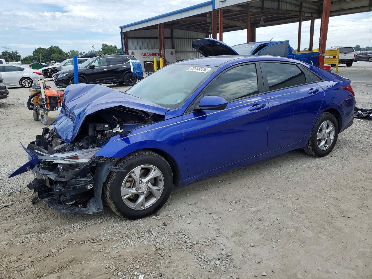 2021 HYUNDAI ELANTRA SE | KMHLL4AG7MU198318 | UPCARS
