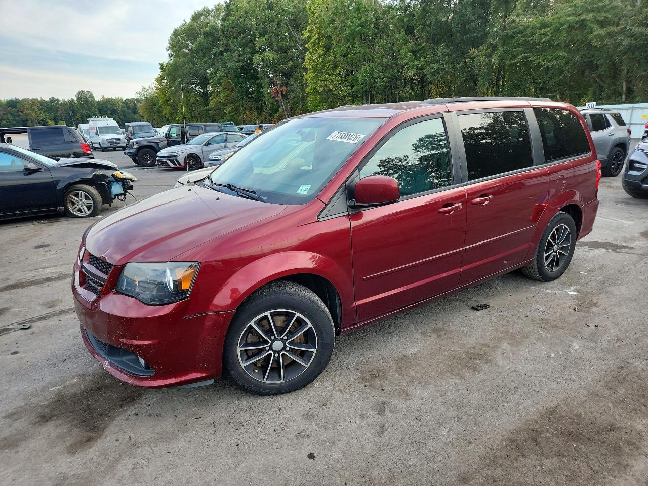 2017 DODGE CARAVAN GT | 2C4RDGEG1HR714814 | UPCARS