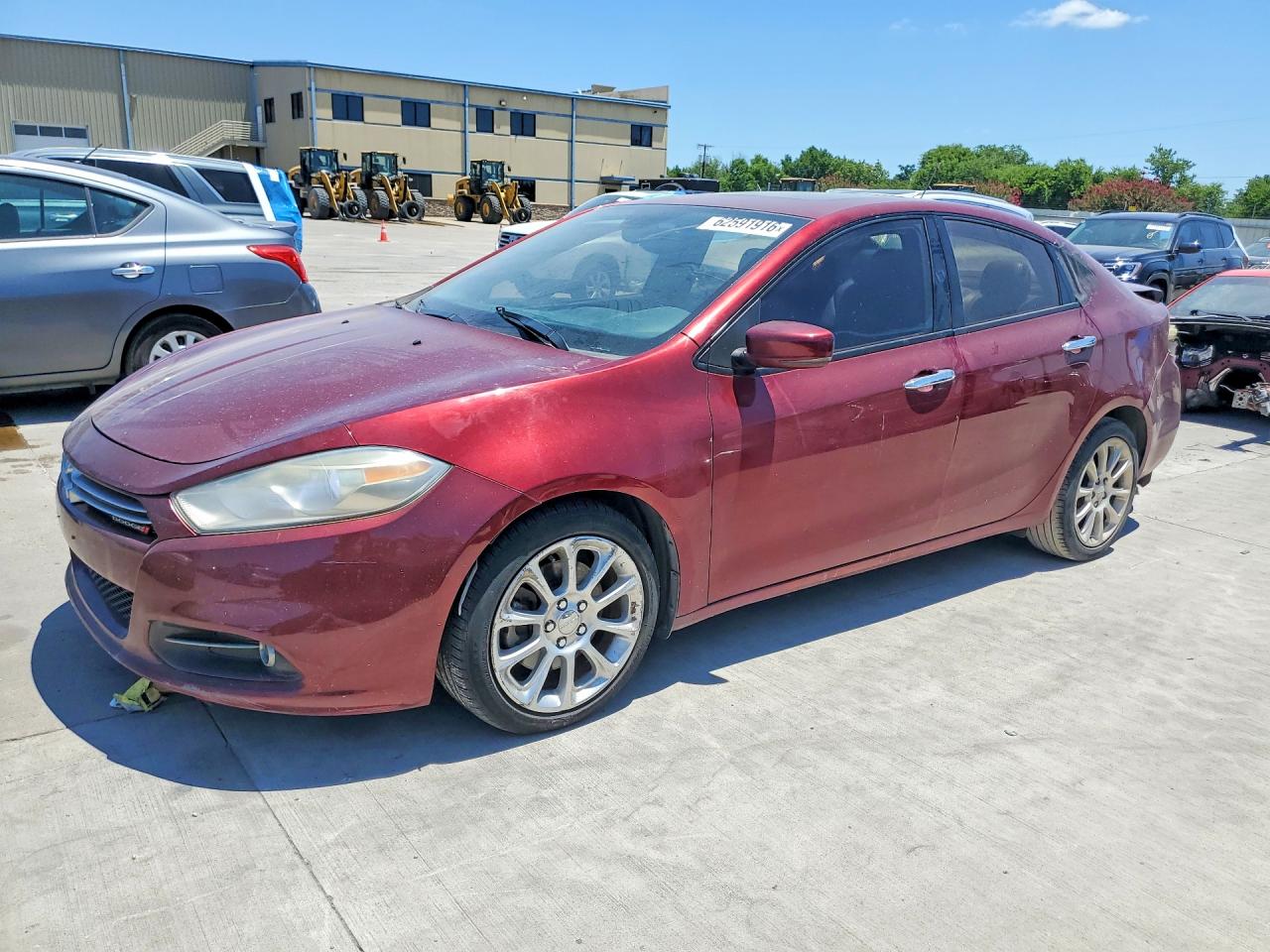 2015 DODGE DART LIMITED | 1C3CDFCB3FD363495 | UPCARS
