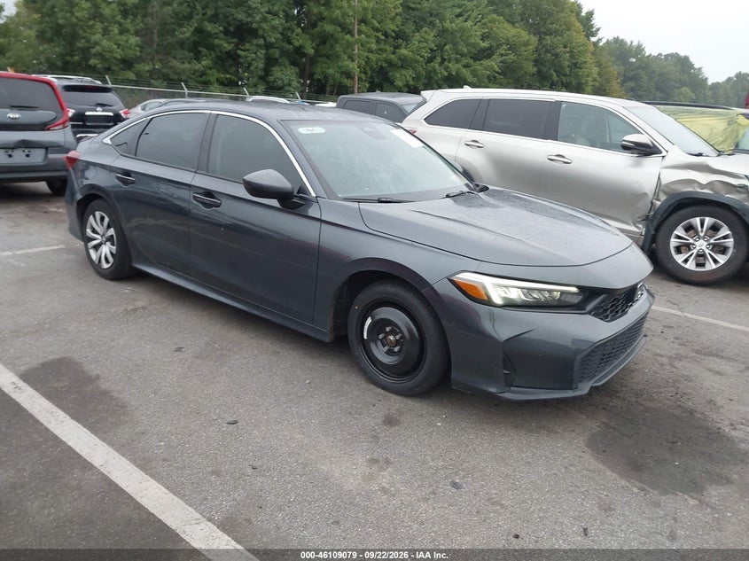 2025 HONDA CIVIC LX | 2HGFE2F23SH592591 | UPCARS