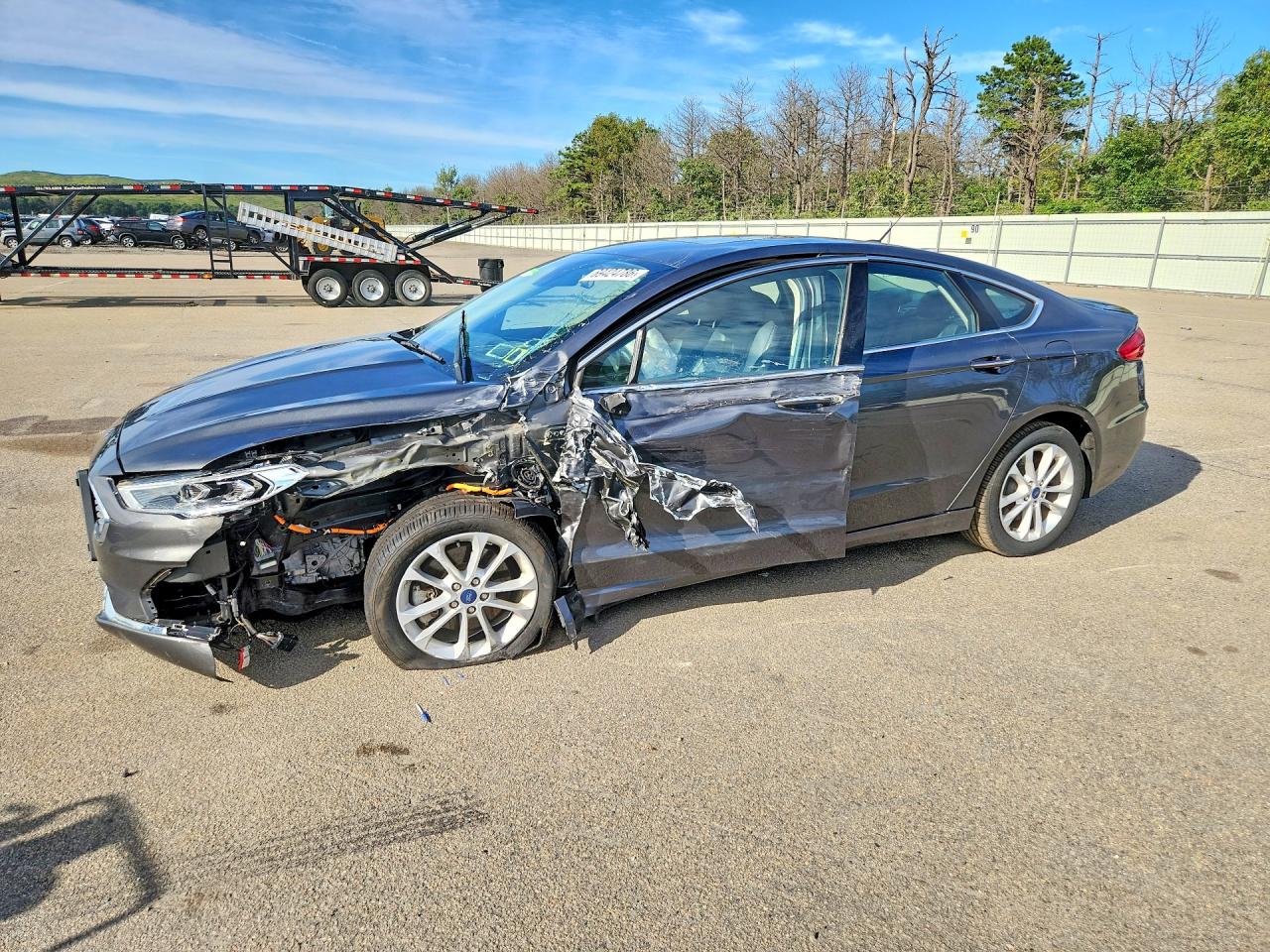 2020 FORD FUSION TITANIUM | 3FA6P0SU6LR248835 | UPCARS