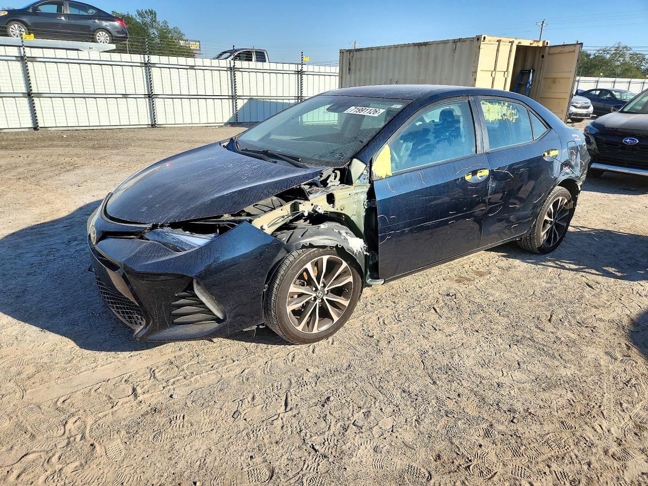 2017 TOYOTA COROLLA SE | 5YFBURHE2HP636762 | UPCARS