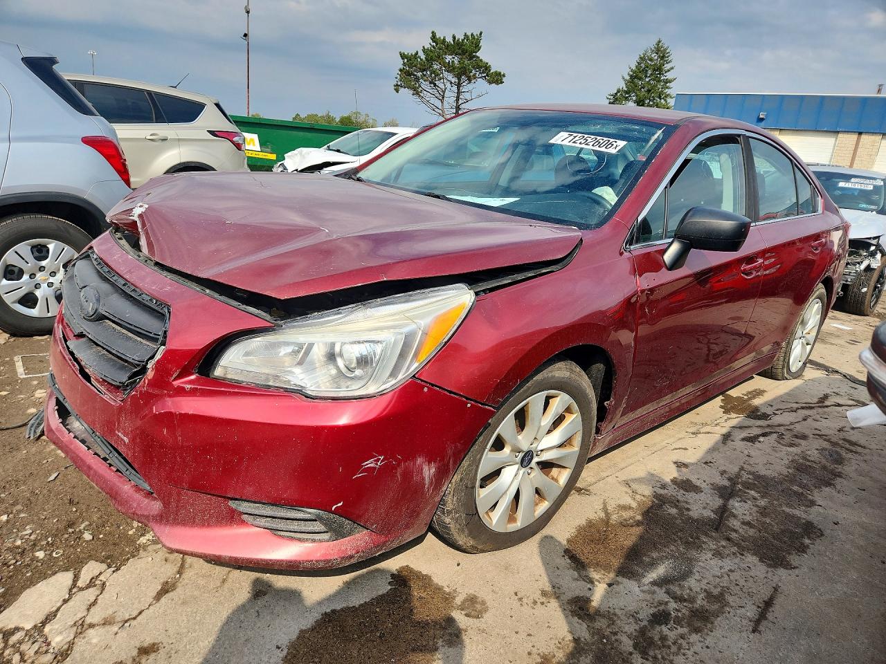 2017 SUBARU LEGACY 2.5I | 4S3BNAB68H3066145 | UPCARS